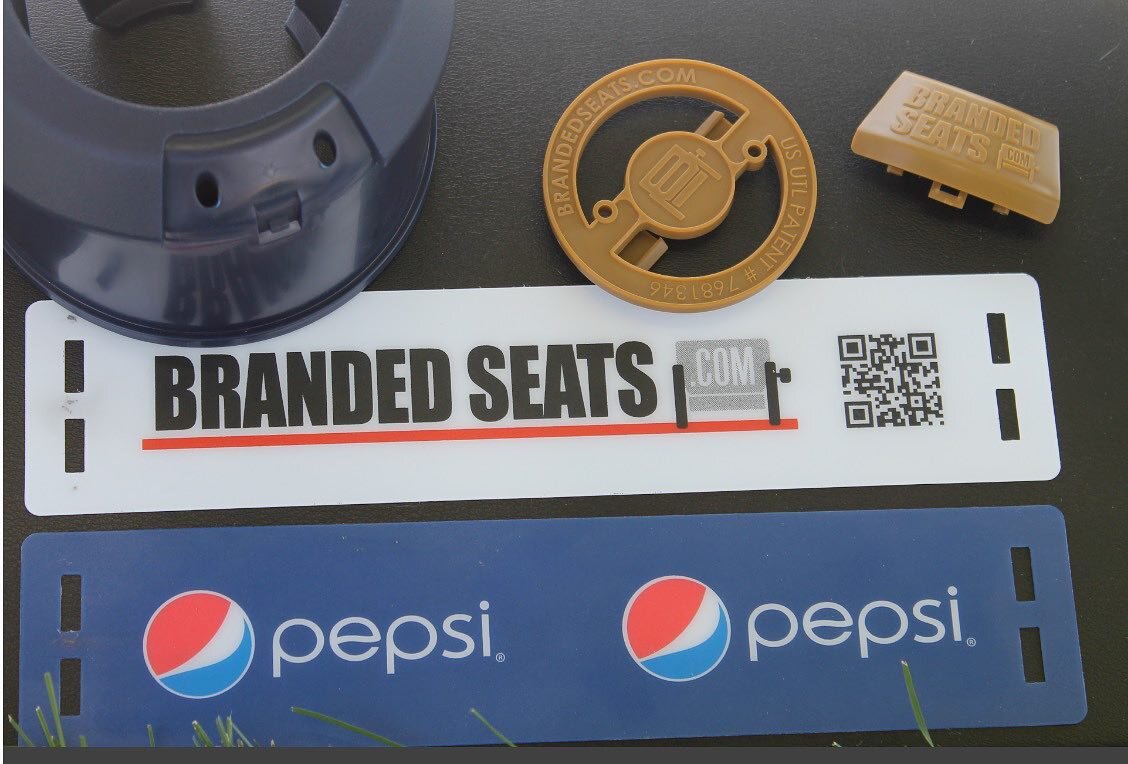 SnapGraphic Is Our Secret Sauce 🎯 
Patented updatable advertising technology that is tamper resistant and changes out in seconds. This reusable plastic insert can be used for branding and will enhance the fan experience with safety messaging, conces