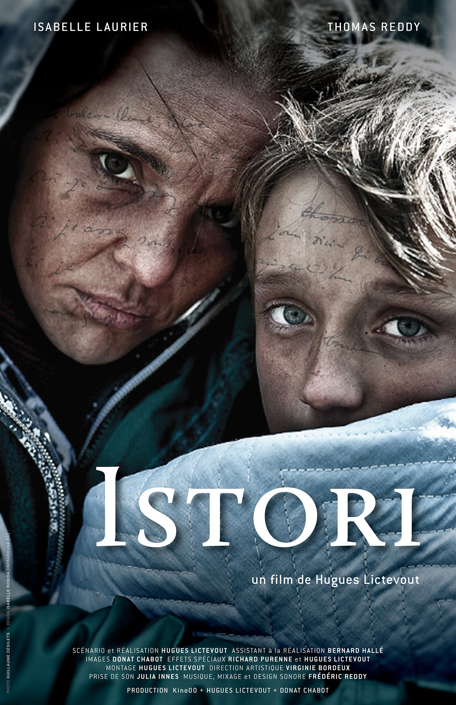 ISTORI – Film Poster & Screen Titles – Signature, Typography, Print & Screen design by Isabelle Robida – Infrarouge [Design & Culture] – 2012