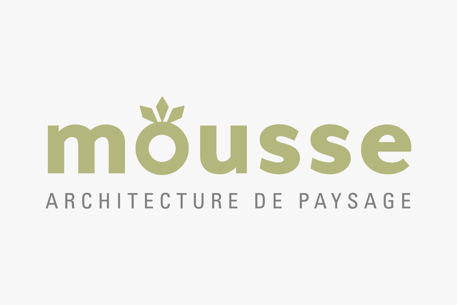 Mousse architecture de paysage - Logo