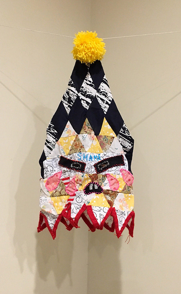 Mask 5, 2016 fabric 23 x 12 inches