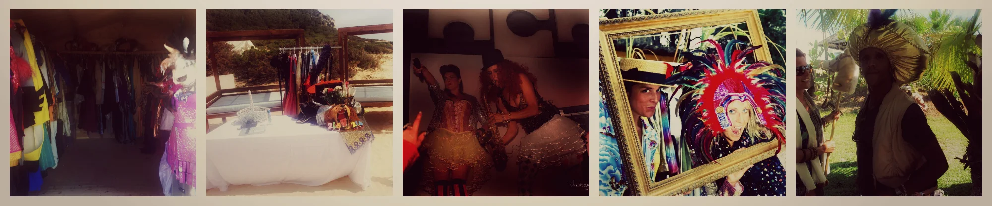 Photobooth and Dress Up Boxes for Weddings and Events