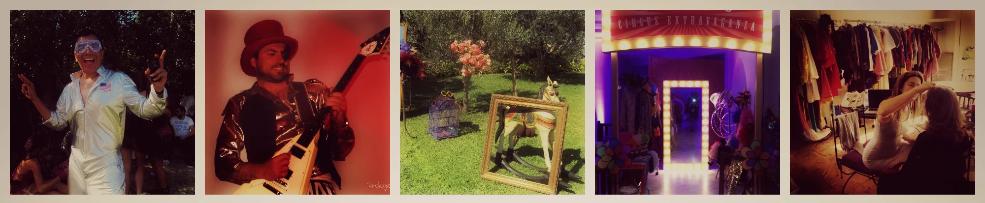 Photobooth and Dress Up Boxes for Weddings and Events