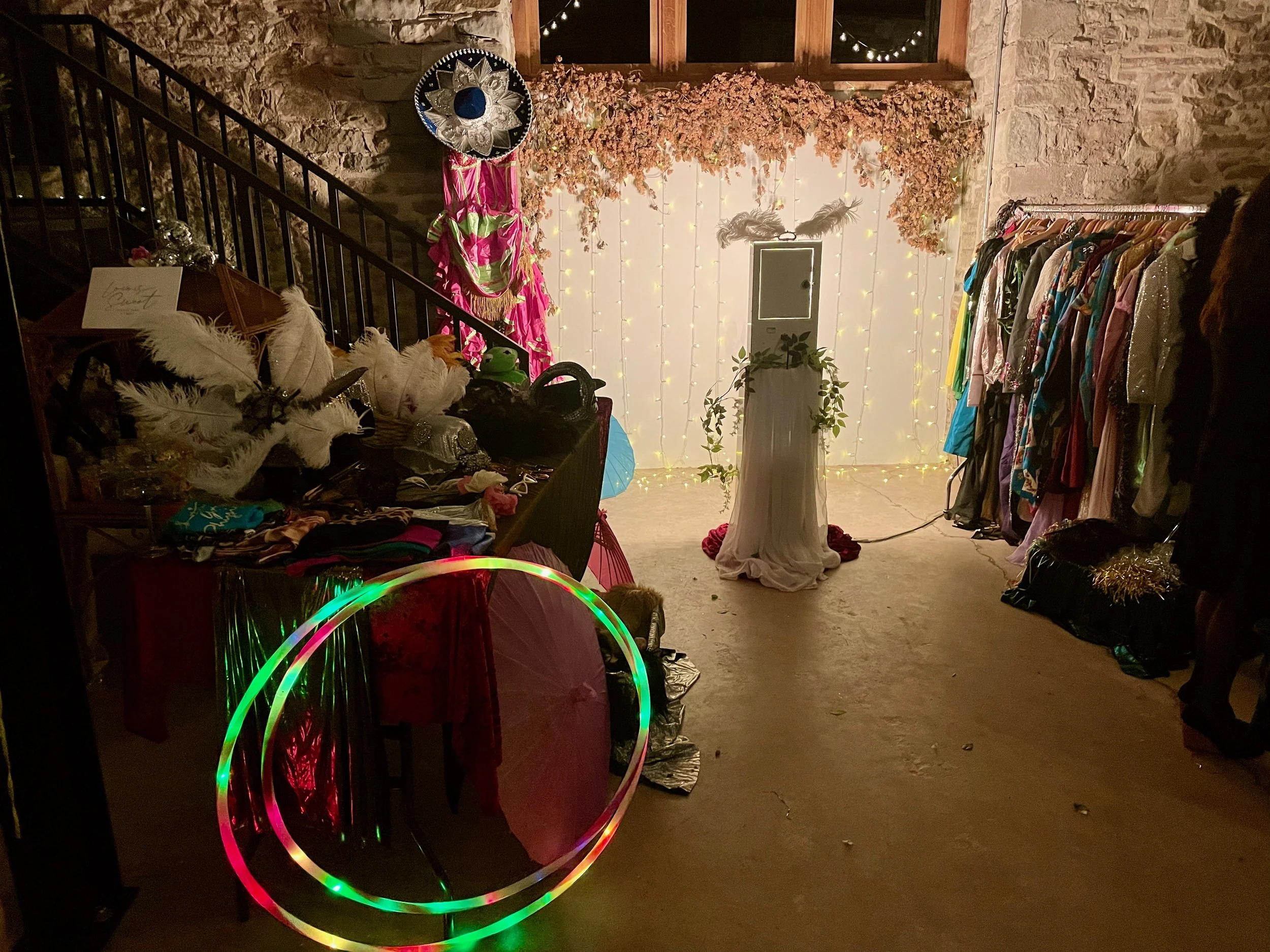 Photobooth and Dress Up Boxes for Weddings and Events