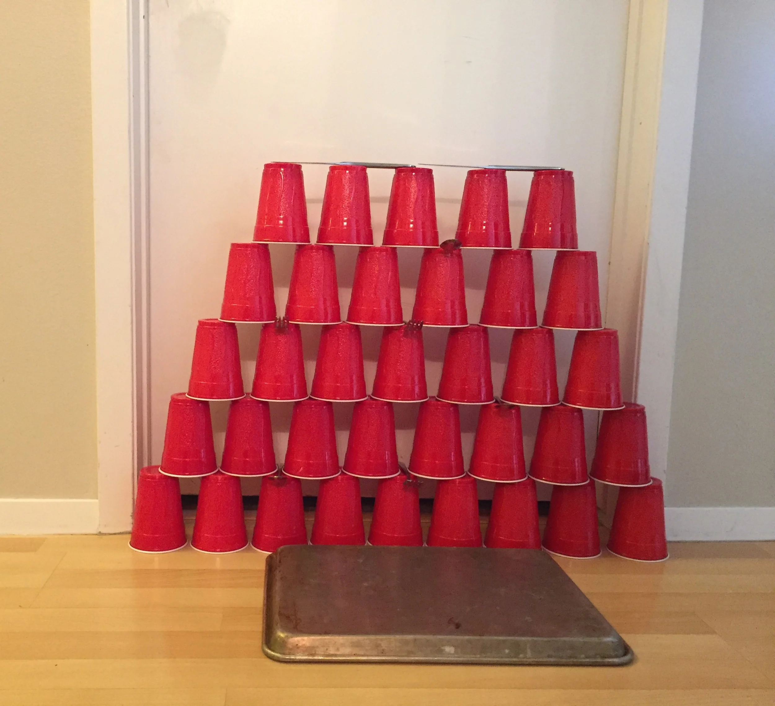 The Cup Tower — The Christmas Trap