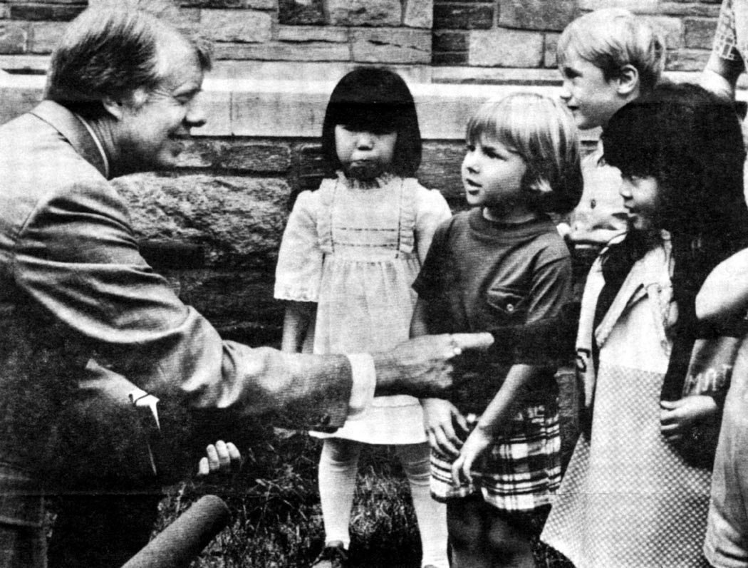 1978 Jimmy Carter and FBC Kids