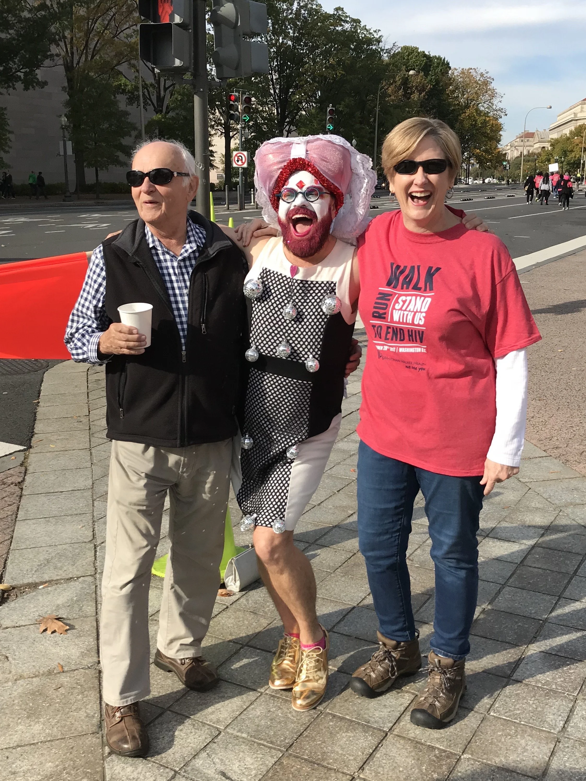 2017 | With Paul Clark &amp; New Friend, Walk to End HIV