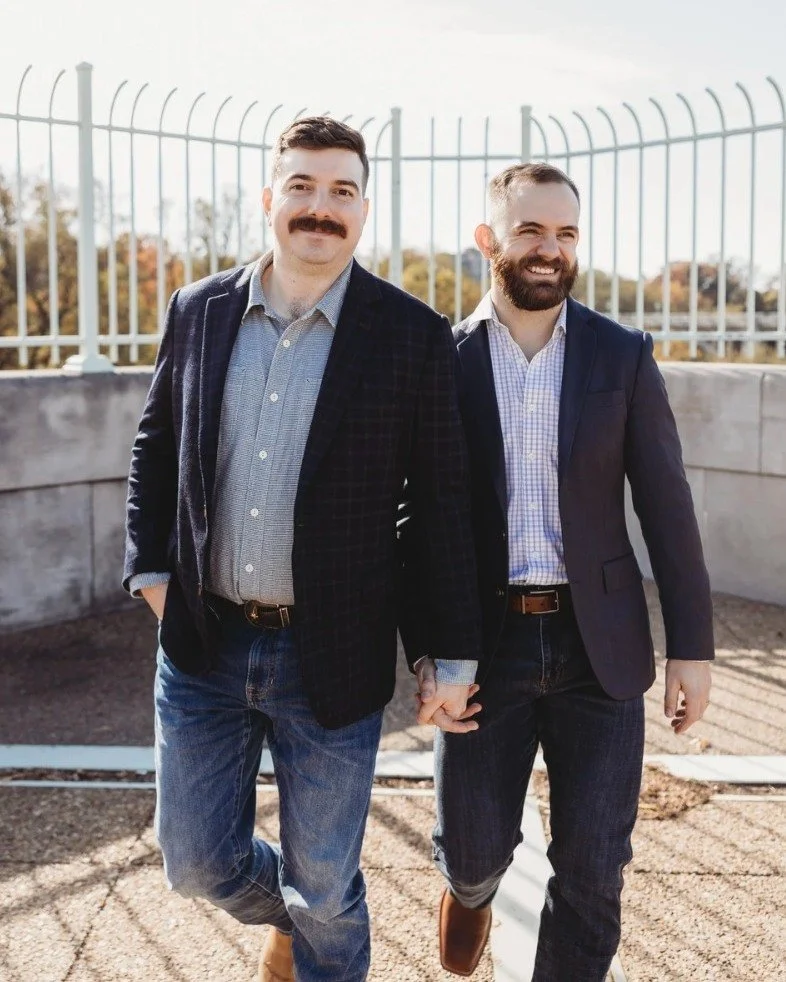 You're Invited to a Wedding at FBCDC!

Clayton Carmon and Jesse Seales are getting married, and they want their whole church family there.

Join us this Saturday, April 18 at 6:45 PM in the sanctuary as we witness their vows and surround them with lo