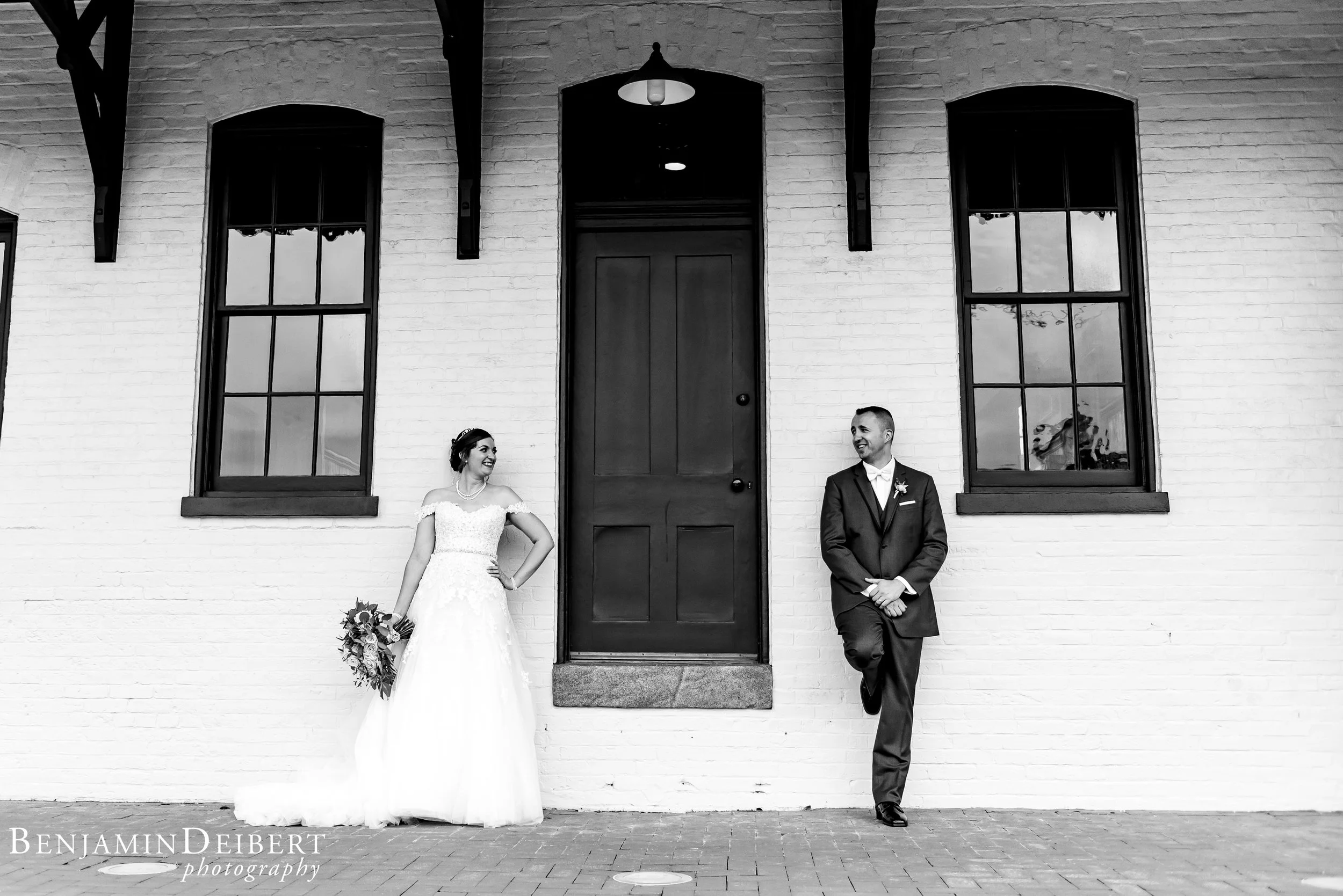 Meighan and Michael_Gettysburg Hotel Train Station_Wedding-2.jpg