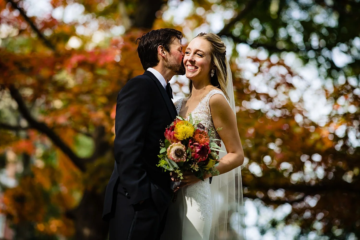 Gorgeous Fall Micro Wedding in Old City, Philadelphia