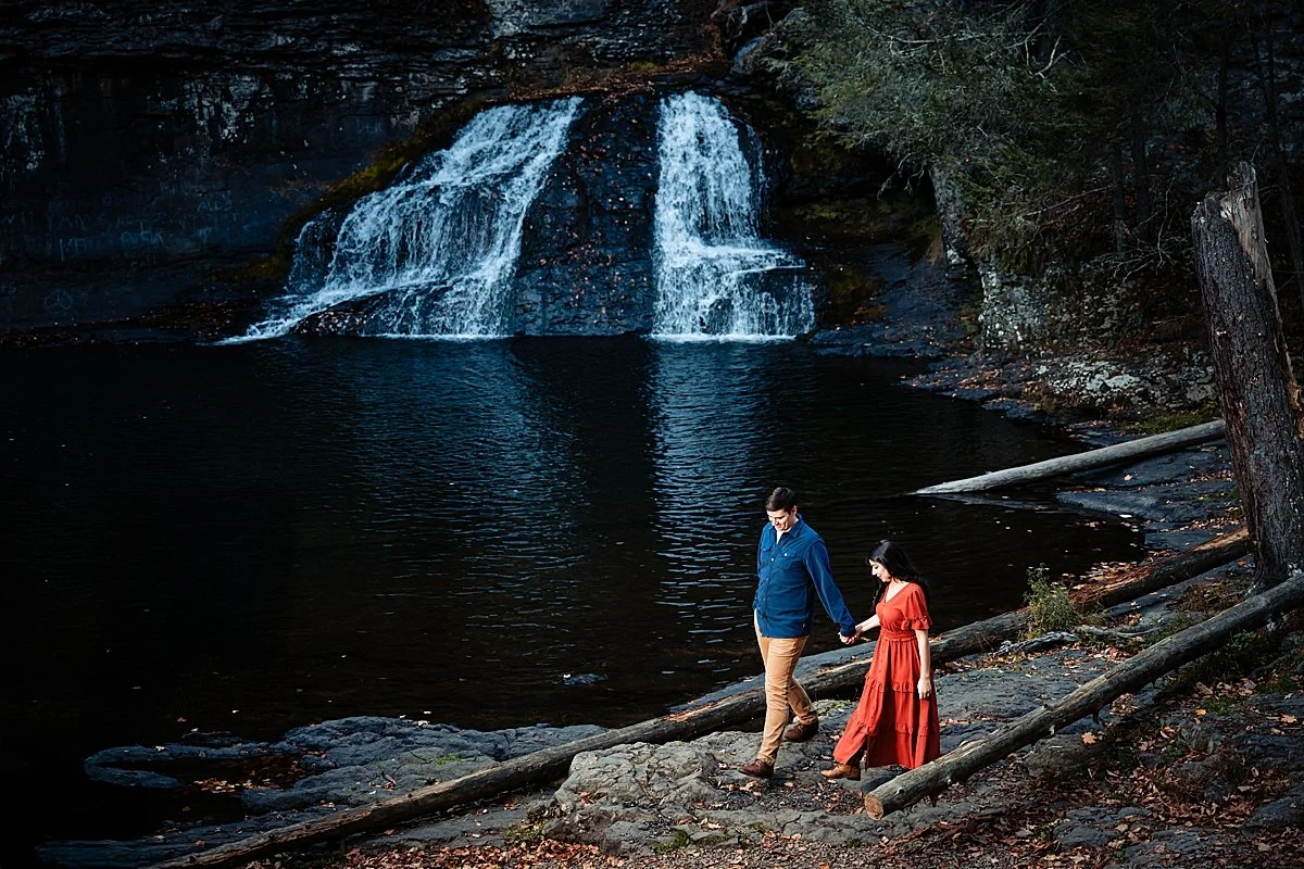 Delaware Water Gap Engagement Session | Catherine + Scott