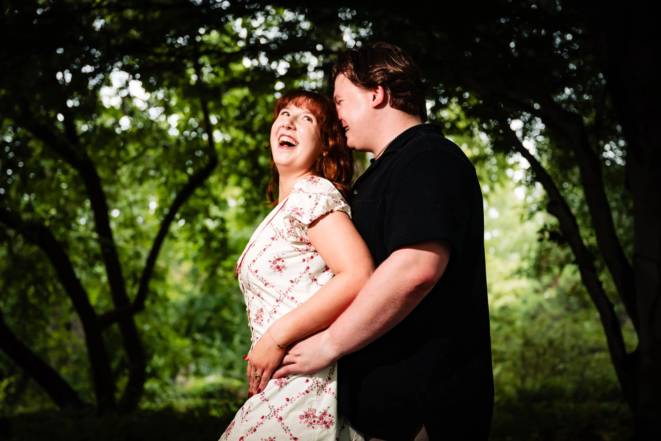 Swarthmore College Engagement Session | Shira + Dan