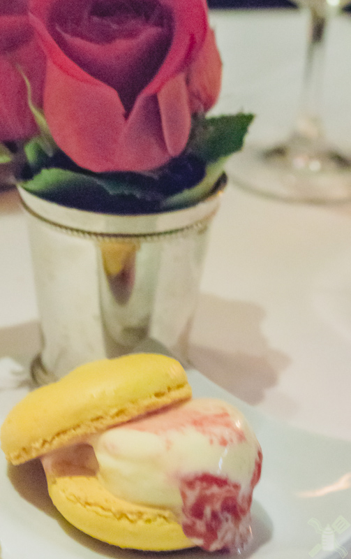 Look at that macaron ice cream cake, I mean who does that??