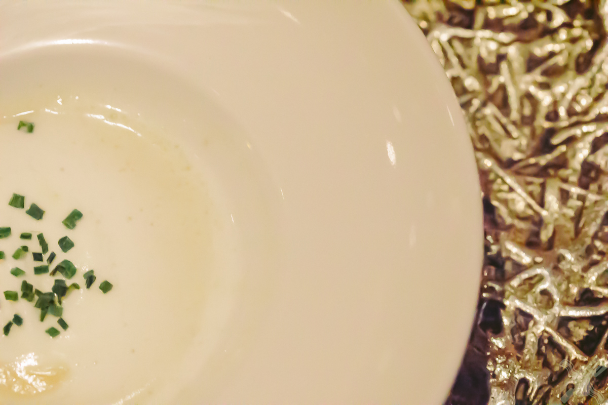 Amuse Bouche soup from Gary Danko's