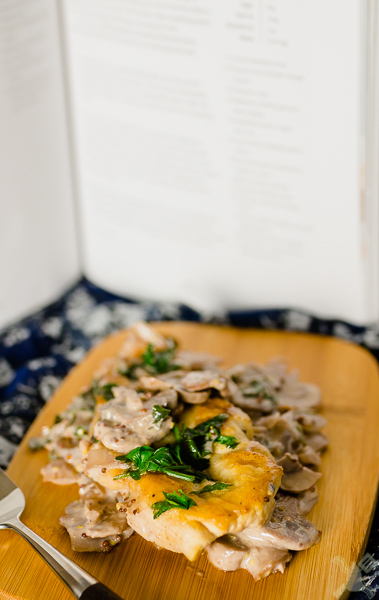 Beautifully gorgeous bitter, but creamy, marsala sauce