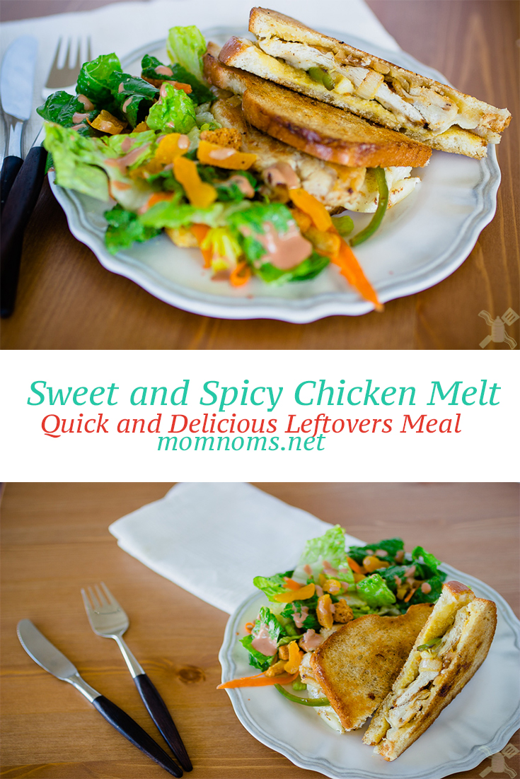 An amazing sweet and spicy chicken brie melt. It has an amazing flavor of apricots, jalapenos, chicken, and creamy brie to top it off. Perfect for an easy meal.