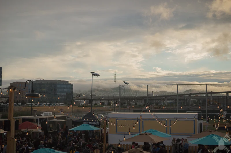 Looks bigger than SoMa, even though there were a ton of people there.