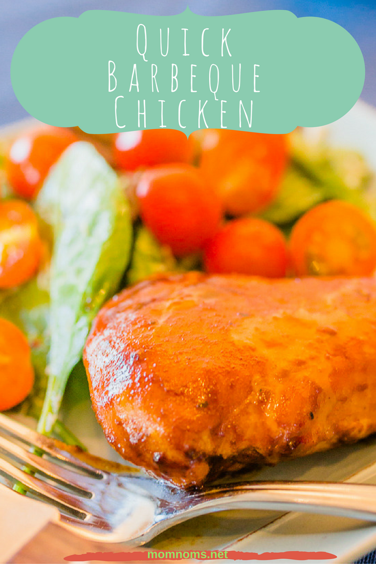 Quick and easy barbeque chicken for those days that you really don't have it in you to cook a full meal. It's sweet, tangy, moist, with a slight kick. Perfect for your family's new weeknight meal
