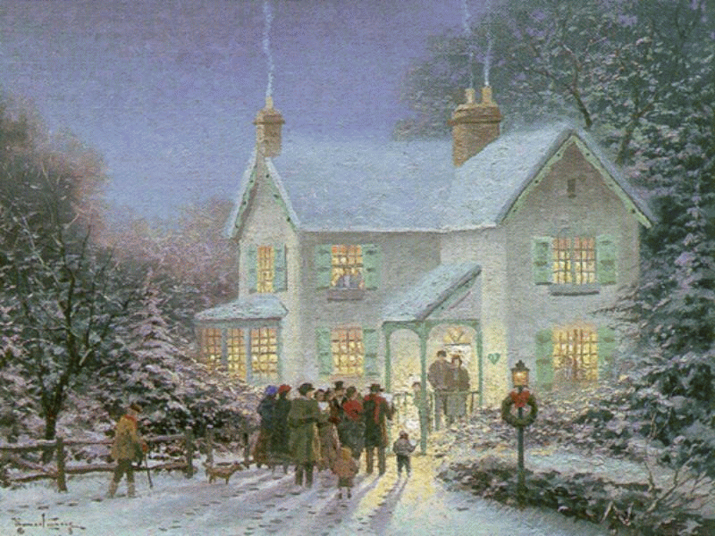 Caroling in the I'On Neighborhood