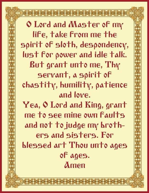 Lenten Matins
