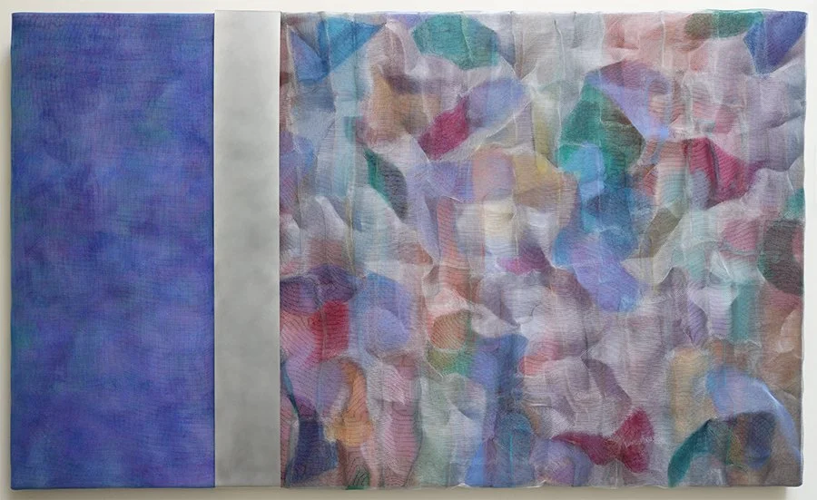 CHASING ALEXANDER'S BAND ON SUNDAY | 36¾" x 60½" x 4½"          