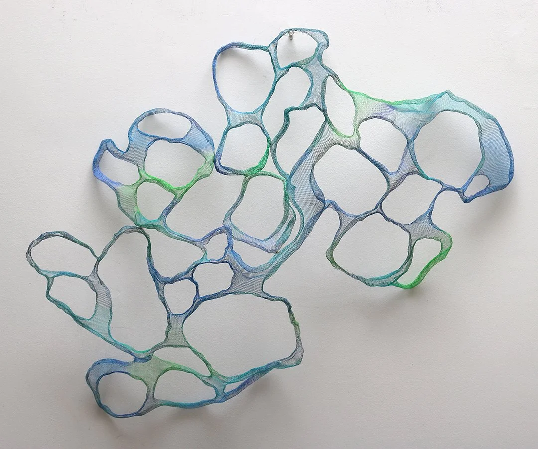 TANGLED WEB 2  |  35” x 24” x variable 