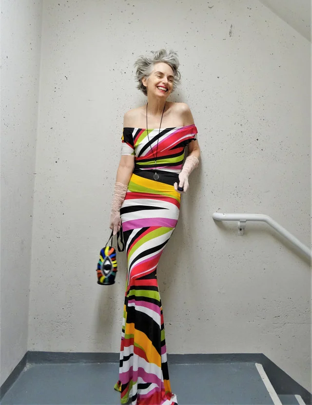 Melanie Kobayashi strikes a pose!