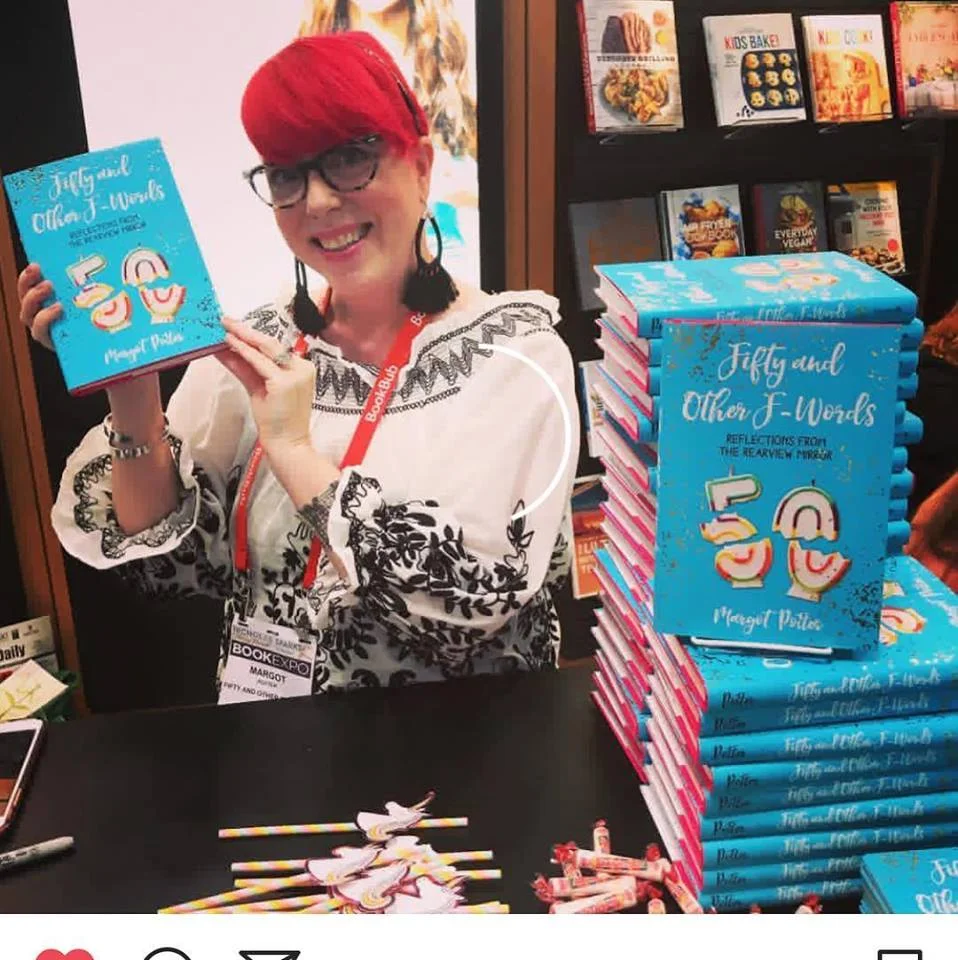 Fifty and Other F-Words book signing with Sterling Publishing BEA 2018
