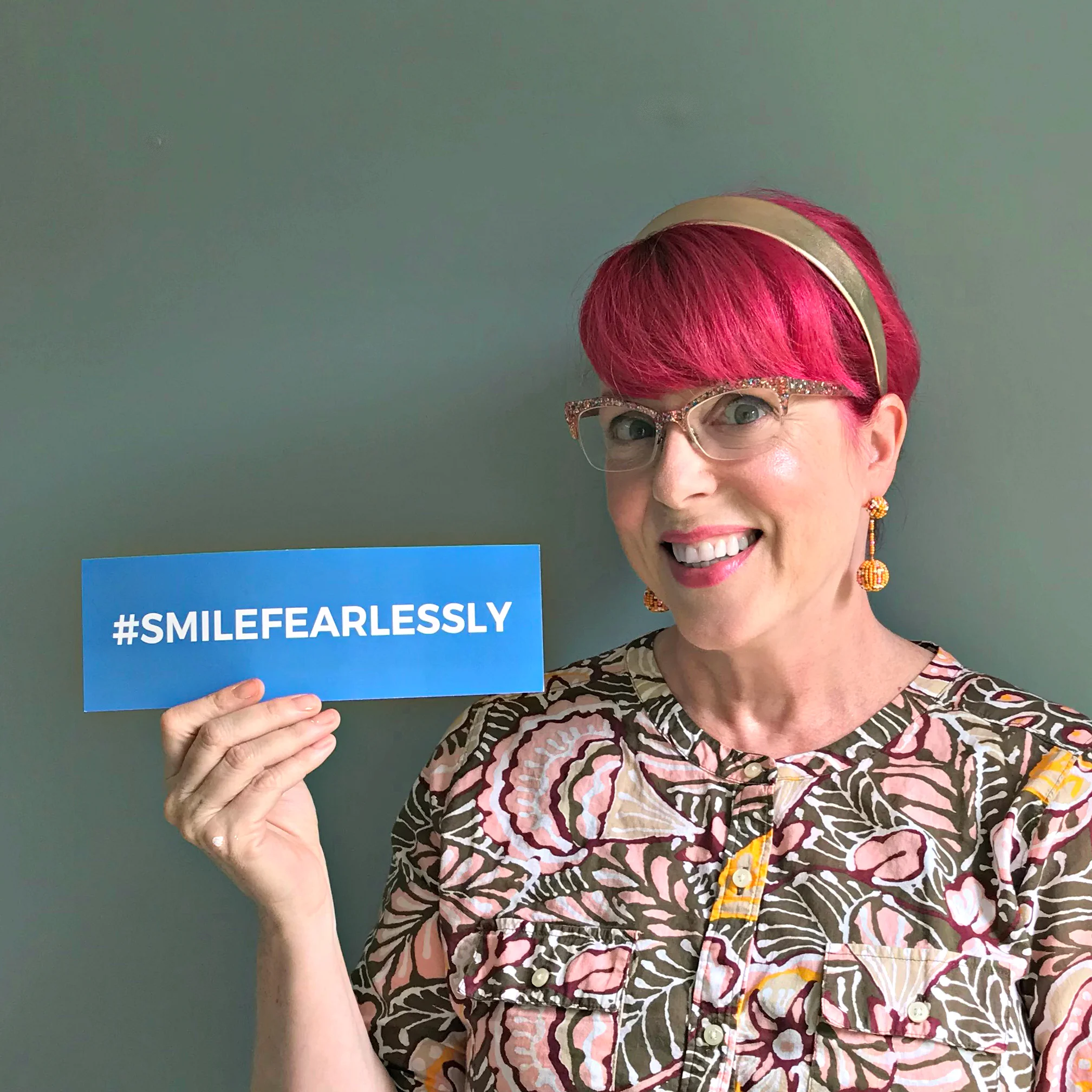 I found a great reason to #smilefearlessly! 