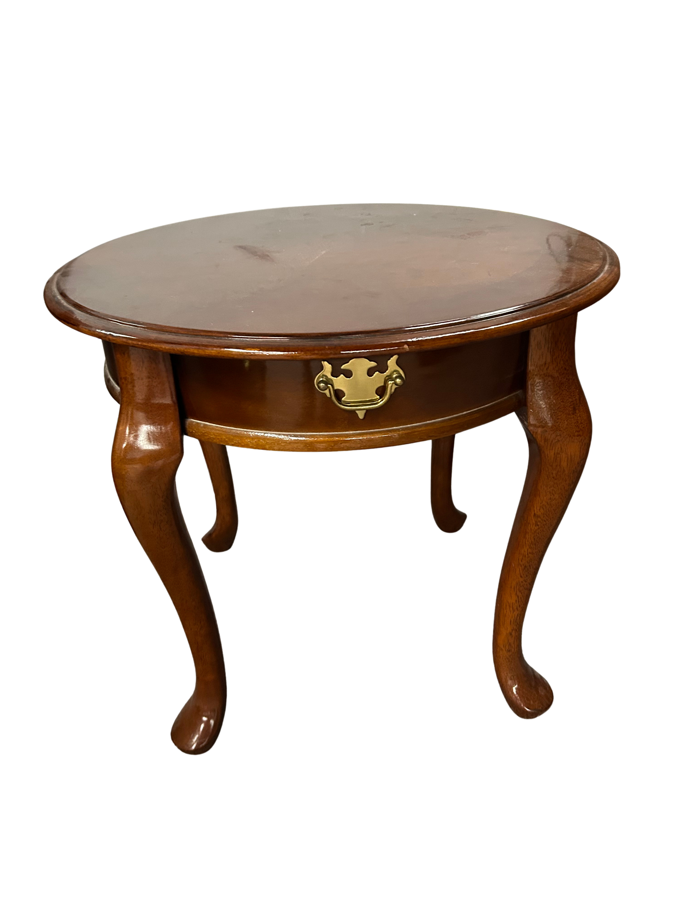 Circular side table - $20