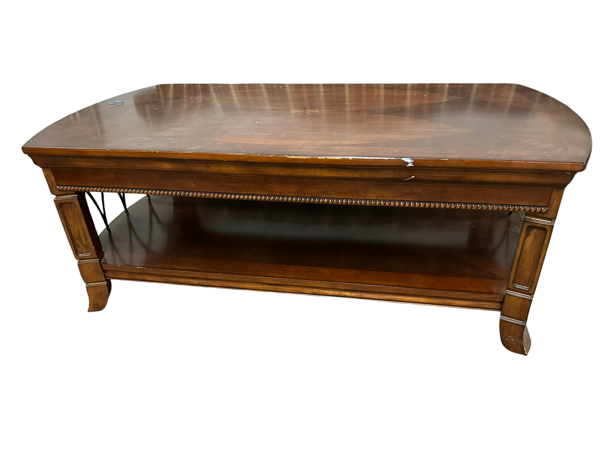 52" x 28" coffee table - $25