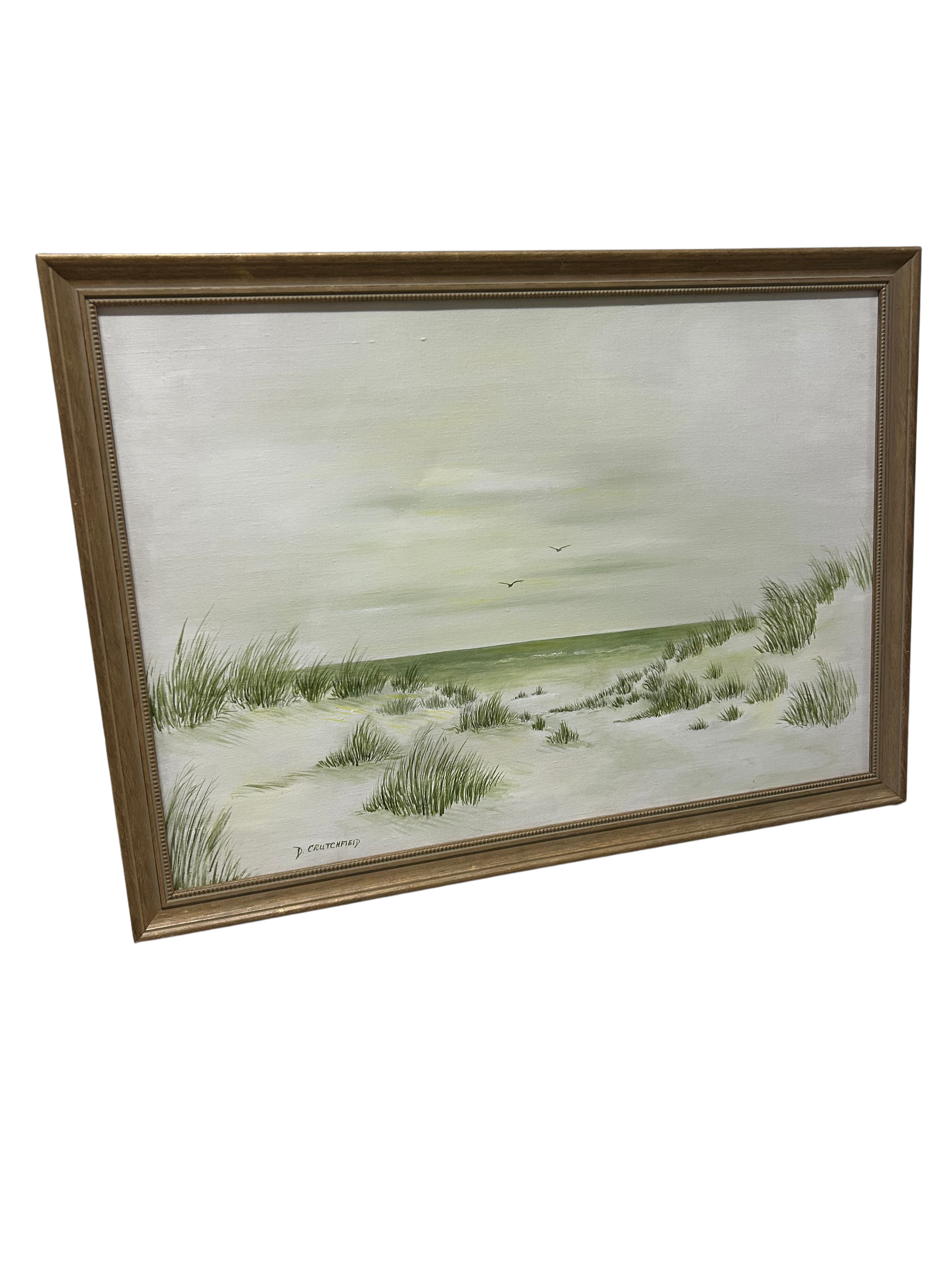 Original artwork, beach scene - $75