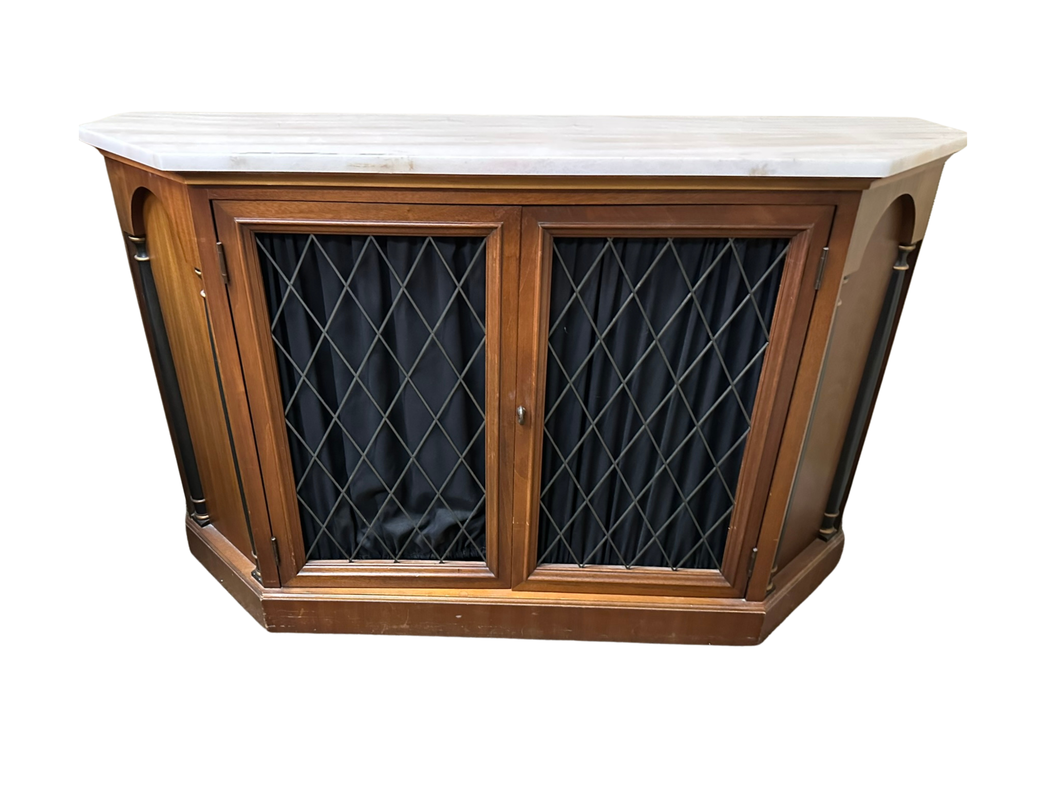 48" console (marble top) - $50