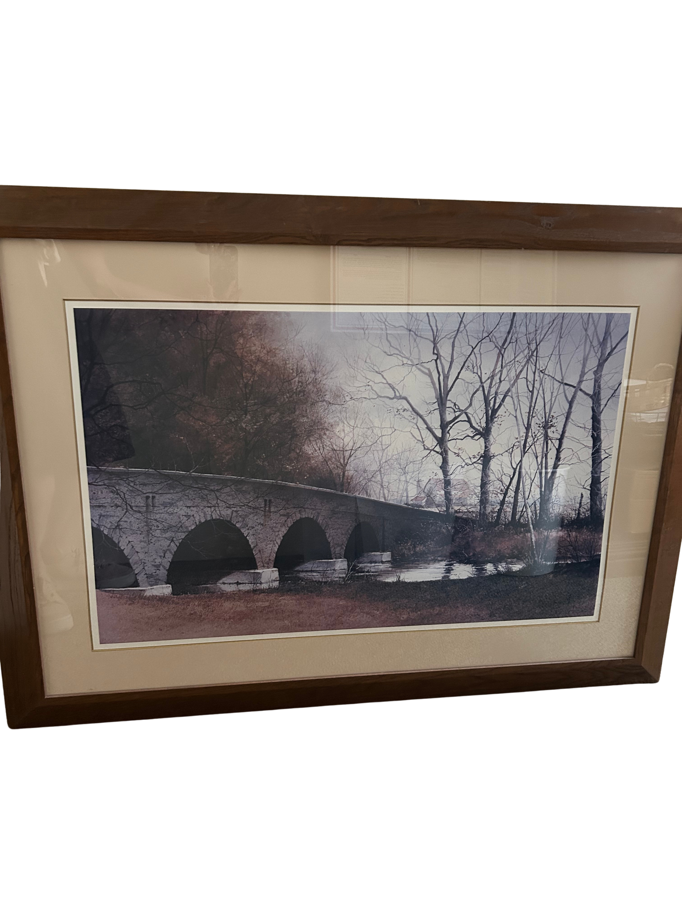 Bridge picture 43"x32" - $25
