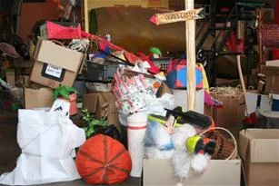 A props mountain arrives from our main stores to our work stores ready for prep!