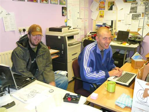 Phil and Mikey get busy...