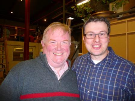 ...While our friend and ex-colleague Mark Thorburn dropped in.