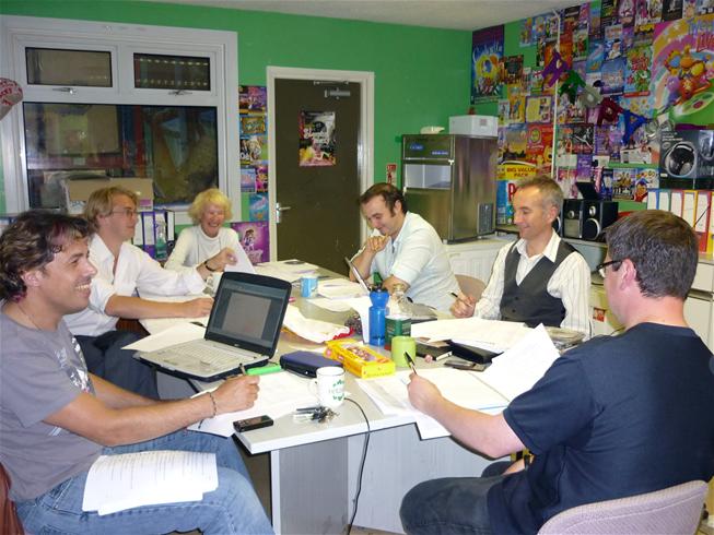 L-R Steve Etherington, Rob Marsden, Ray Morrison, Matt Loughran, Neil Bull and Steve Boden