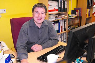Steve, Chris and Sarah are busy with Panto prep, Steve is sorting casting contracts...