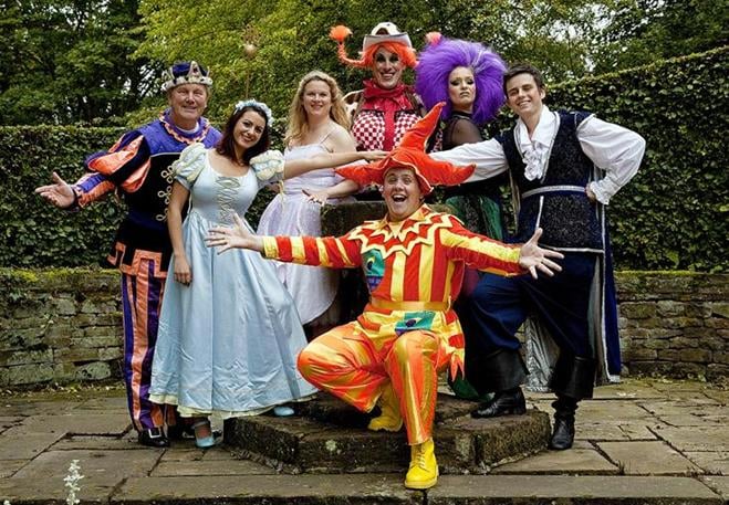The cast of Sleeping Beauty, Victoria Theatre, Halifax