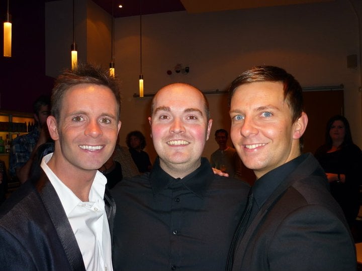 Liam (Director), Mark (Musical Director) and Eliott (Choreographer).