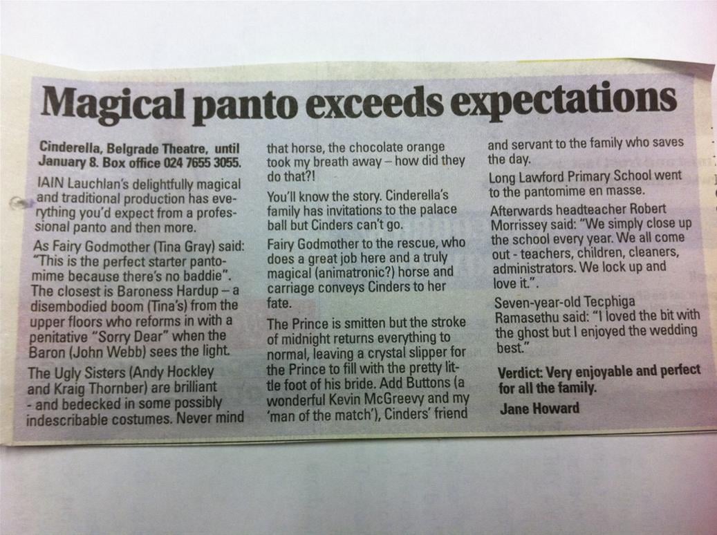 Leamington Courier review