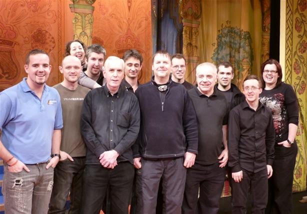 The panto crew