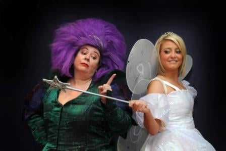 Brenda and Louise as the Fairies