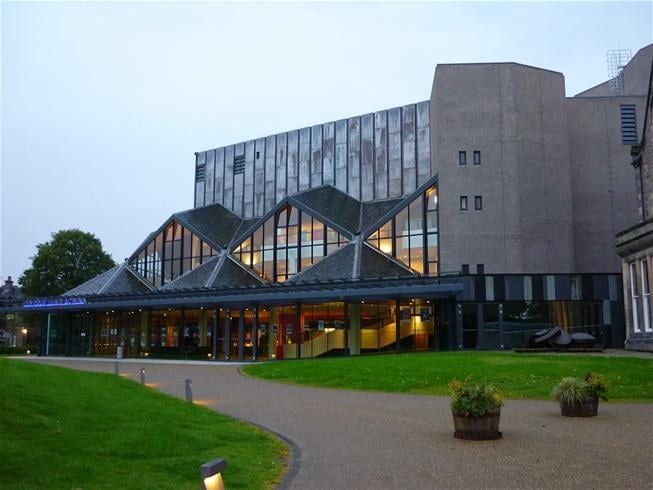 The beautiful theatre building
