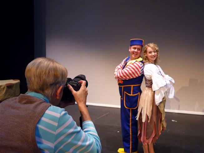 Halifax locals Neil and Jennie have their photos taken by our photographer, Helen.