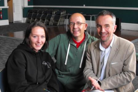 Katie, Martin (Dame) and Neil