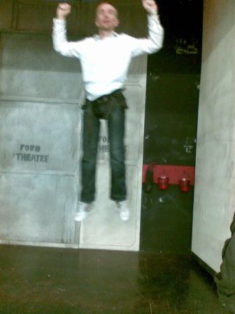 ...and then Neil flies!