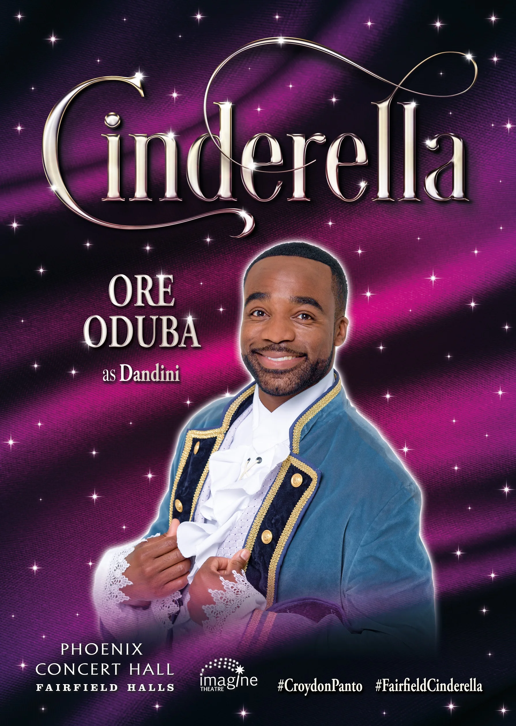 TV Star & Strictly Come Dancing Champion Ore Oduba has his invitation to the Ball in Croydon this Christmas!