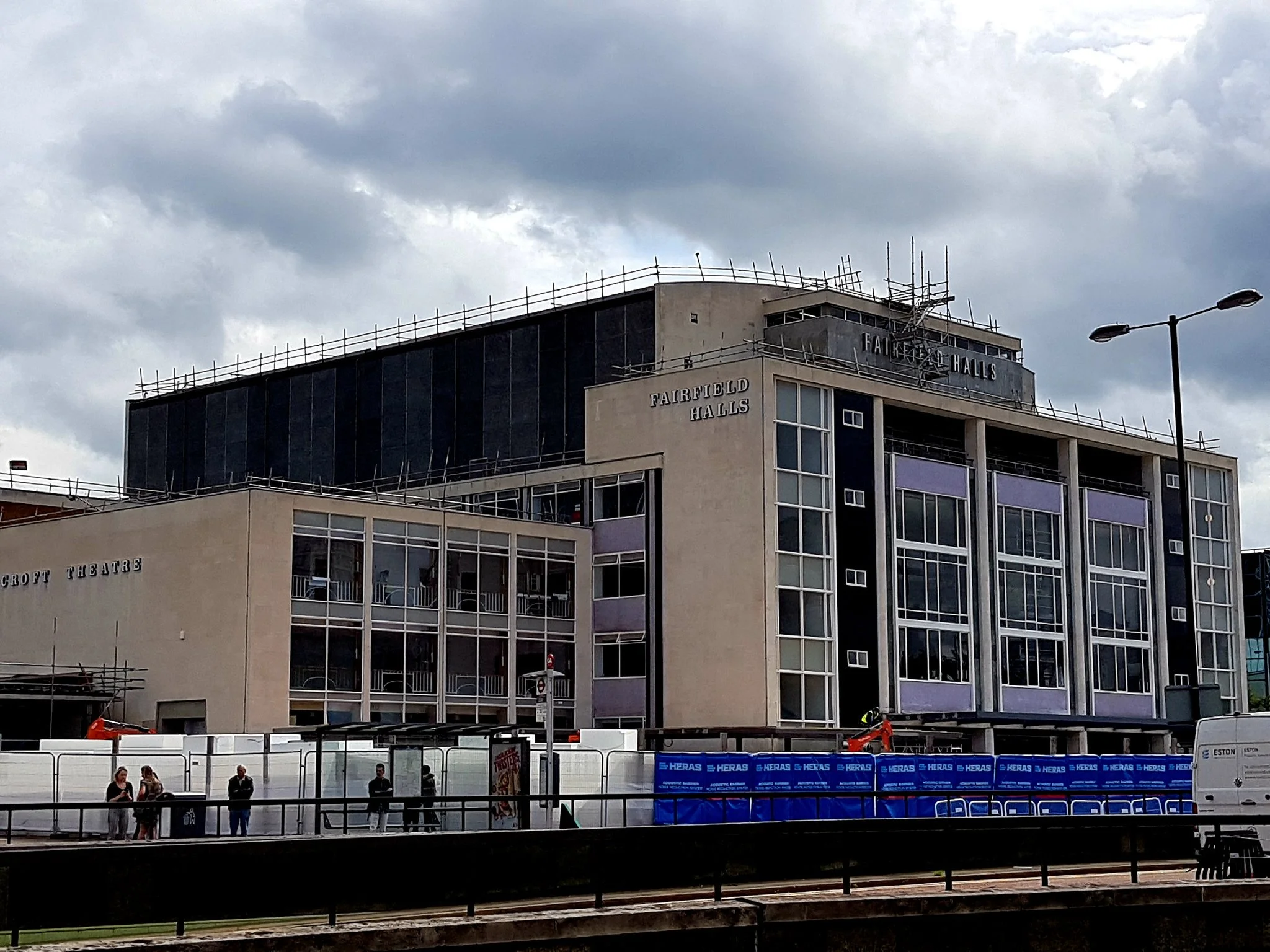 The Halls are re-emerging from behind the hoardings! Source https://twitter.com/ErmerlindaJ/status/1162748360631246849