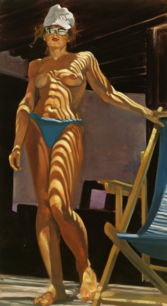  #ericfischl is a self-taught figurative Painter and started hustling drywall work in New York City in the early 90s. 